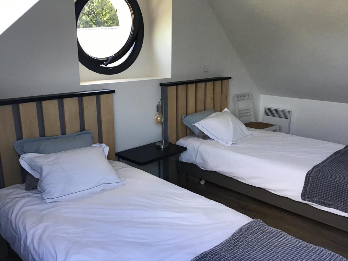 Villa Longere Kerveguen Armor Leuhan Esterno foto