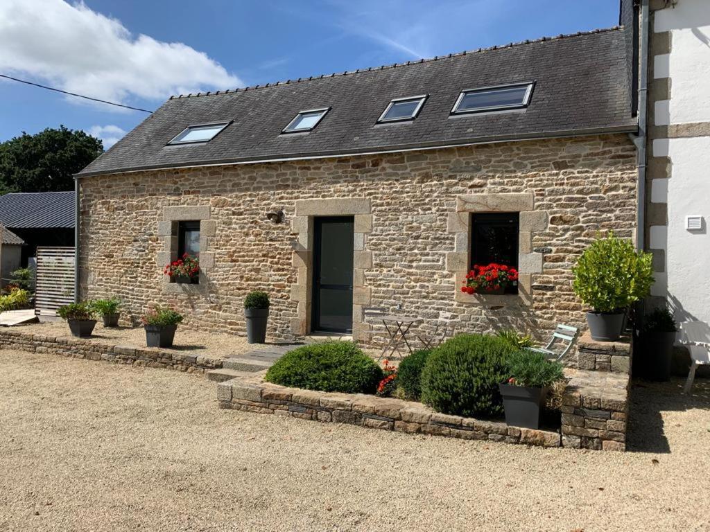 Villa Longere Kerveguen Armor Leuhan Esterno foto